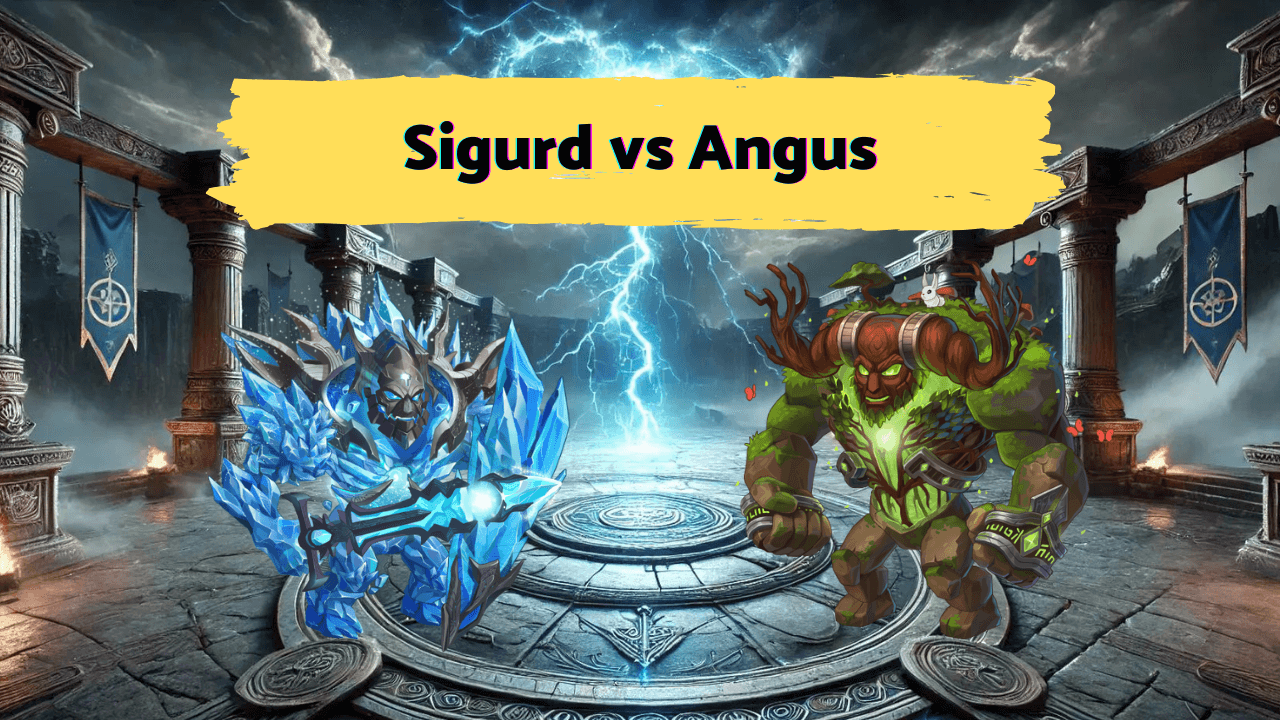Sigurd vs Angus - Hero Wars Alliance
