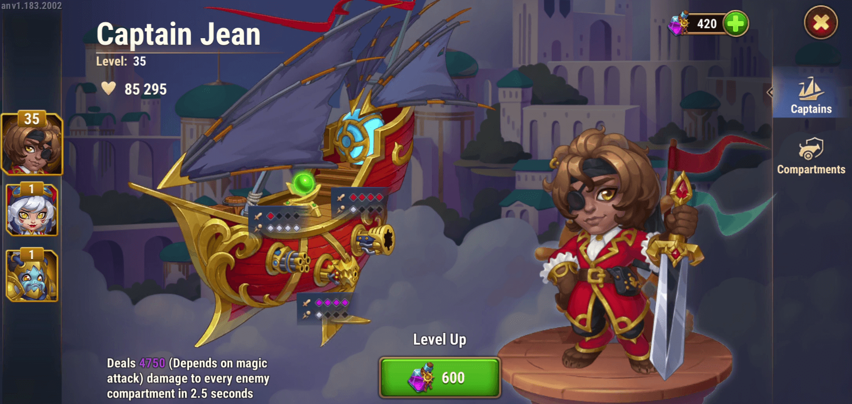 Sky Arena / Harbor in Hero Wars Alliance